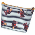 3D Lenticular Purse with Key Ring (Teddy Bears)